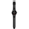 Trainerhalo Smartwatch med rund urtavla Svart