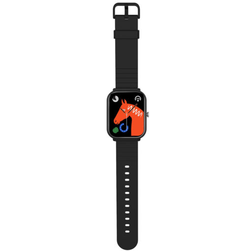 Trainermate 2 Smartwatch med rektangulär urtavla Svart