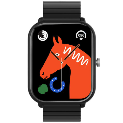 Trainermate 2 Smartwatch med rektangulär urtavla Svart