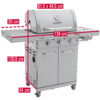 Gasolgrill Professional POWER EDITION 3 140984