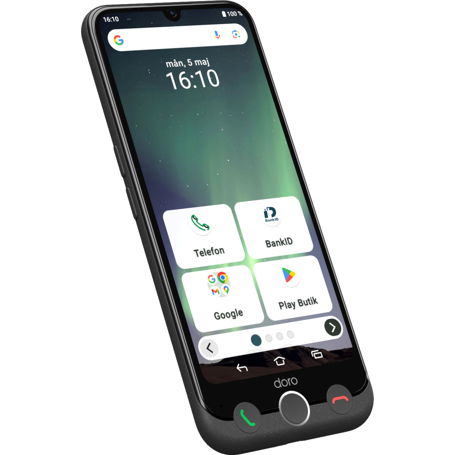 Smartphone 4G Aurora A31 Grafit-grå