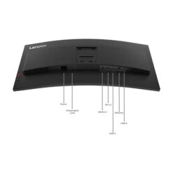 Lenovo ThinkVision T34WD-40 34" Böjd skärm – UWQHD USB-C 100W 120Hz