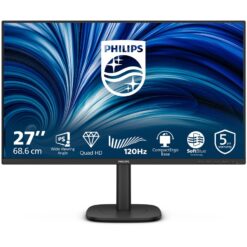 Philips 27B2N3500J 27" QHD – 120Hz IPS Ergo stativ Svart
