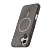 iPhone 16 Plus Rvelon Mobilskal TPU med MagSafe - Glitter Svart