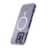 iPhone 16 Pro Max Rvelon Mobilskal TPU med MagSafe - Glitter Lila