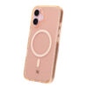 iPhone 16 Rvelon Mobilskal TPU med MagSafe - Glitter Guld