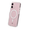 iPhone 16 Rvelon Mobilskal TPU med MagSafe - Glitter Vit