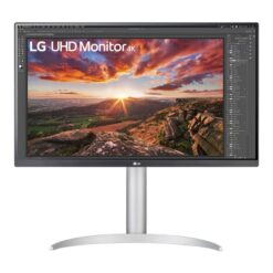 LG 27UP850K-W 27 tum 4K UHD IPS-skärm med USB-C-docka – Vit