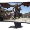 LG UltraGear 27GS60QC-B 27" 2560 x 1440 (2K) HDMI DisplayPort 180Hz Pivot Skärm