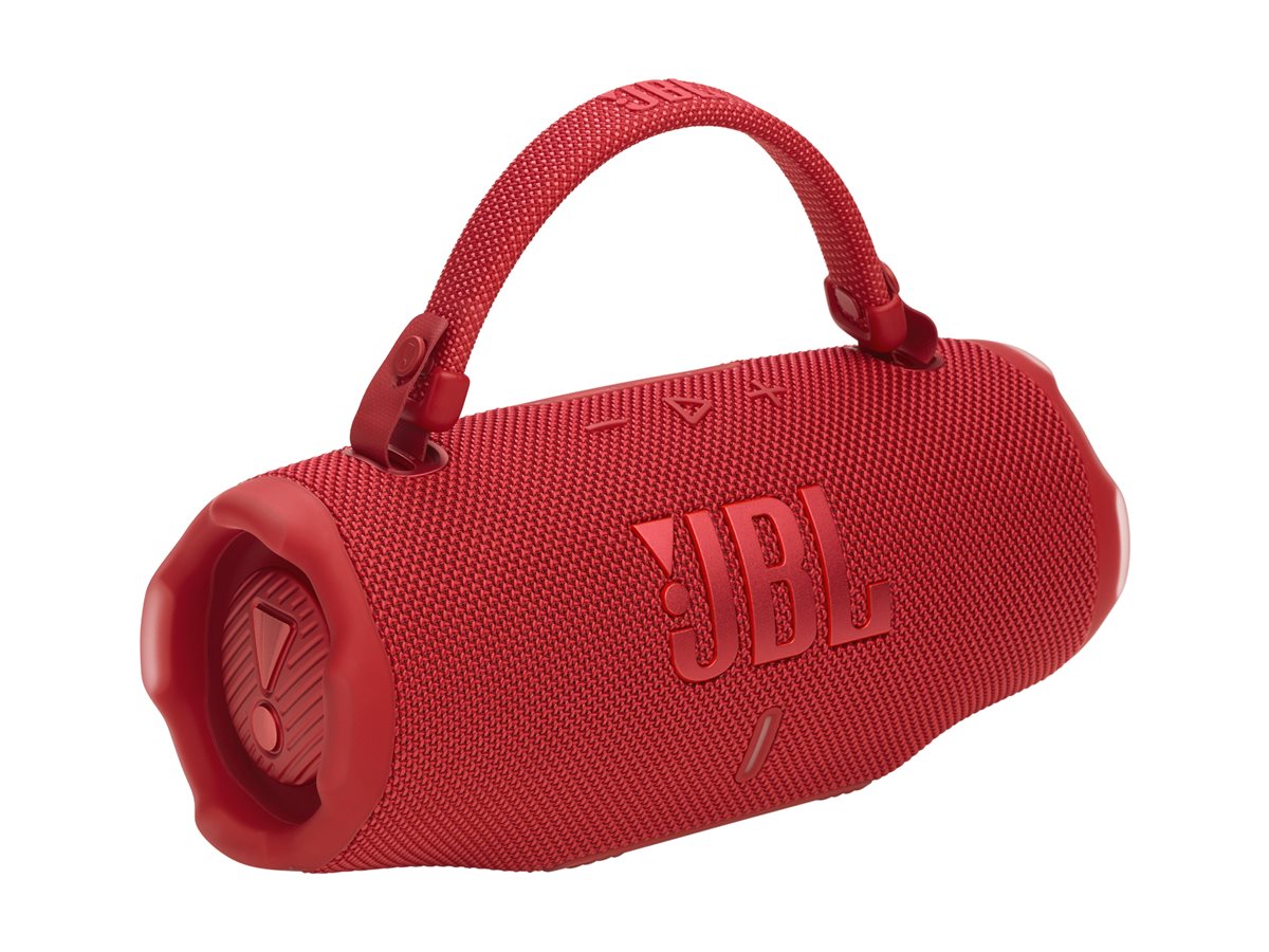 JBL Charge 6 Bärbar Bluetooth-högtalare – Röd – bild 2