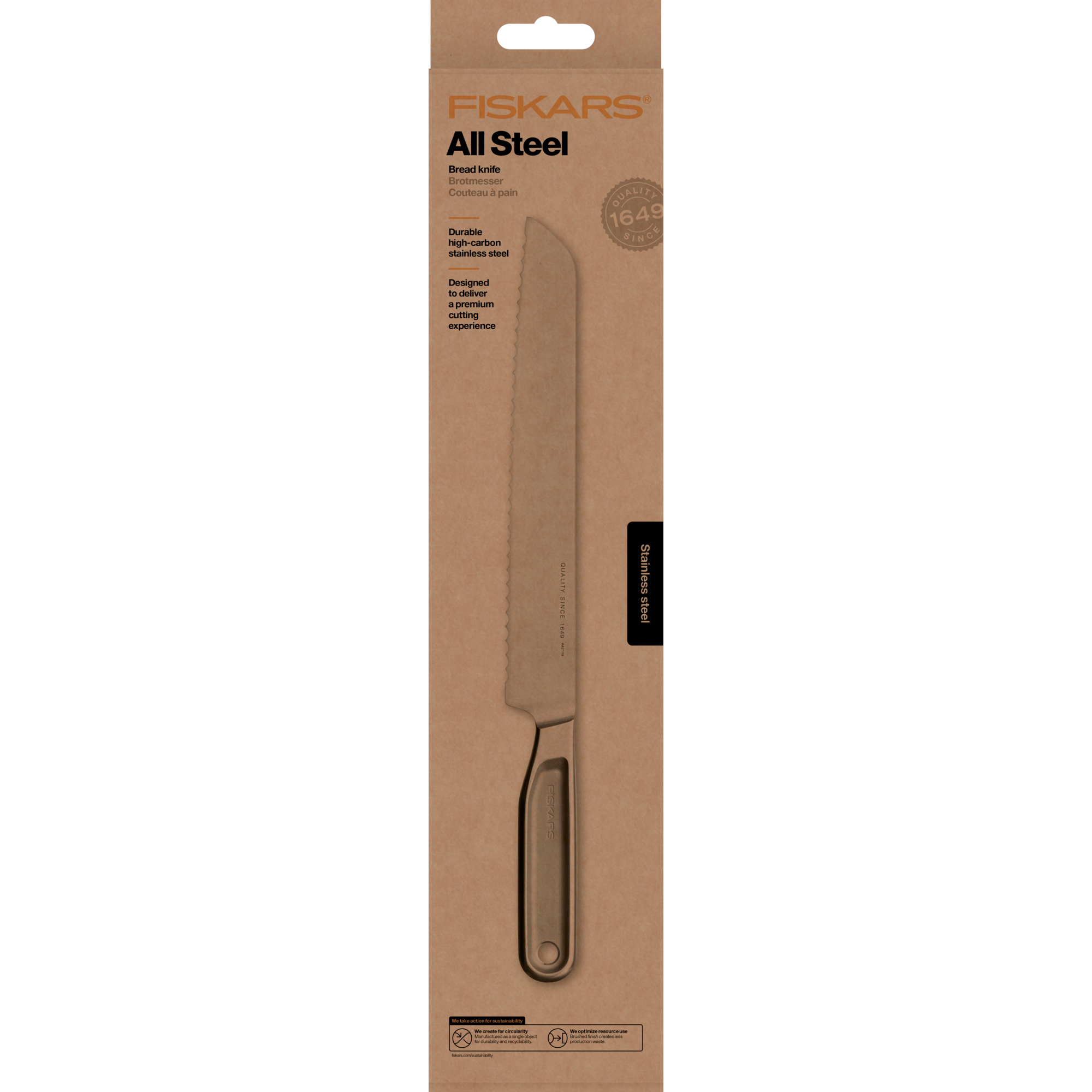 All Steel brödkniv 22 cm