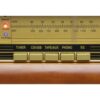 DENVER MCR-50 MK3 Audiosystem (5 Watt) – Brun Trä – bild 5