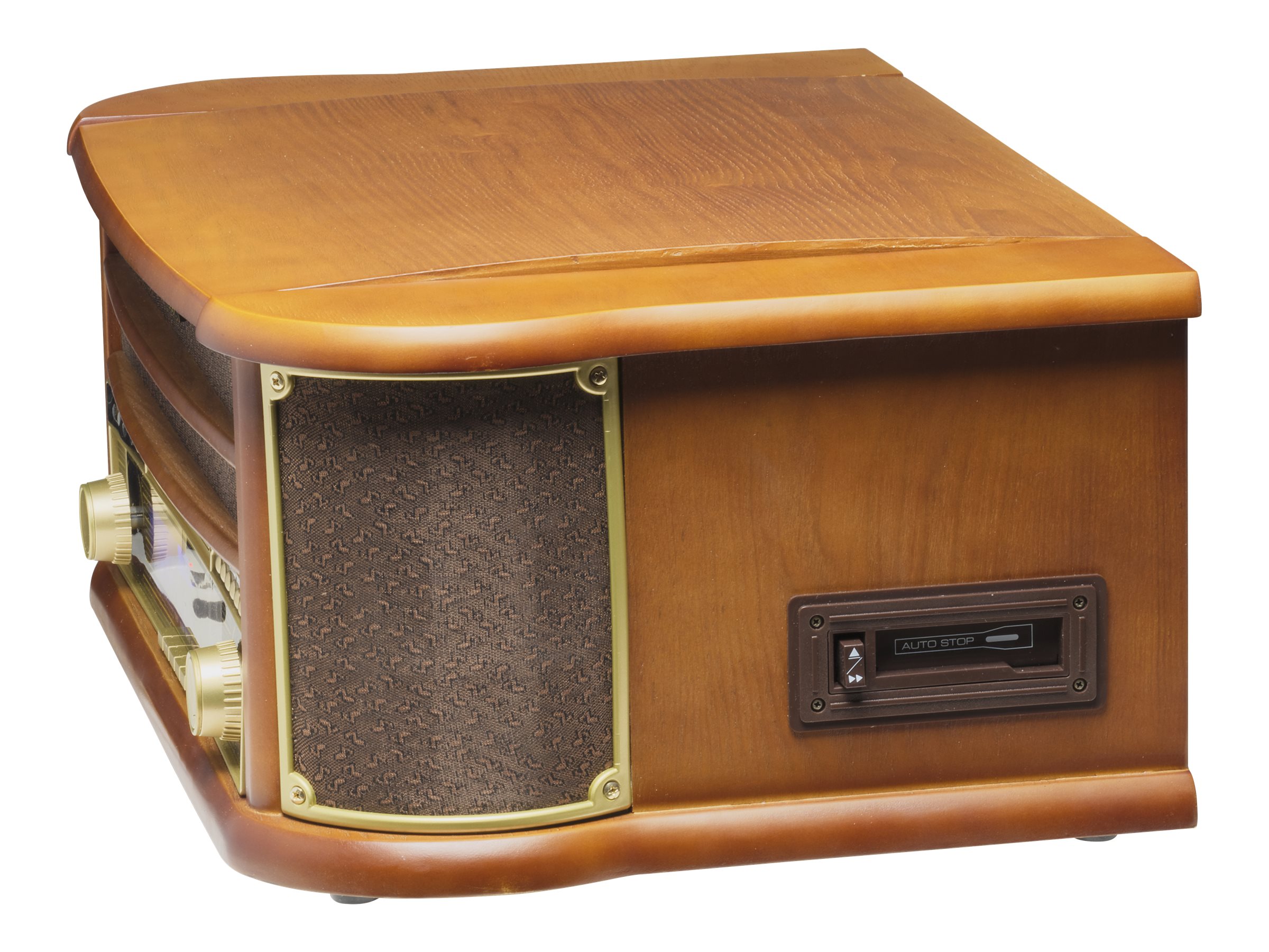 DENVER MCR-50 MK3 Audiosystem (5 Watt) – Brun Trä – bild 7