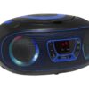 DENVER TCL-212BT Boombox Sort Blå