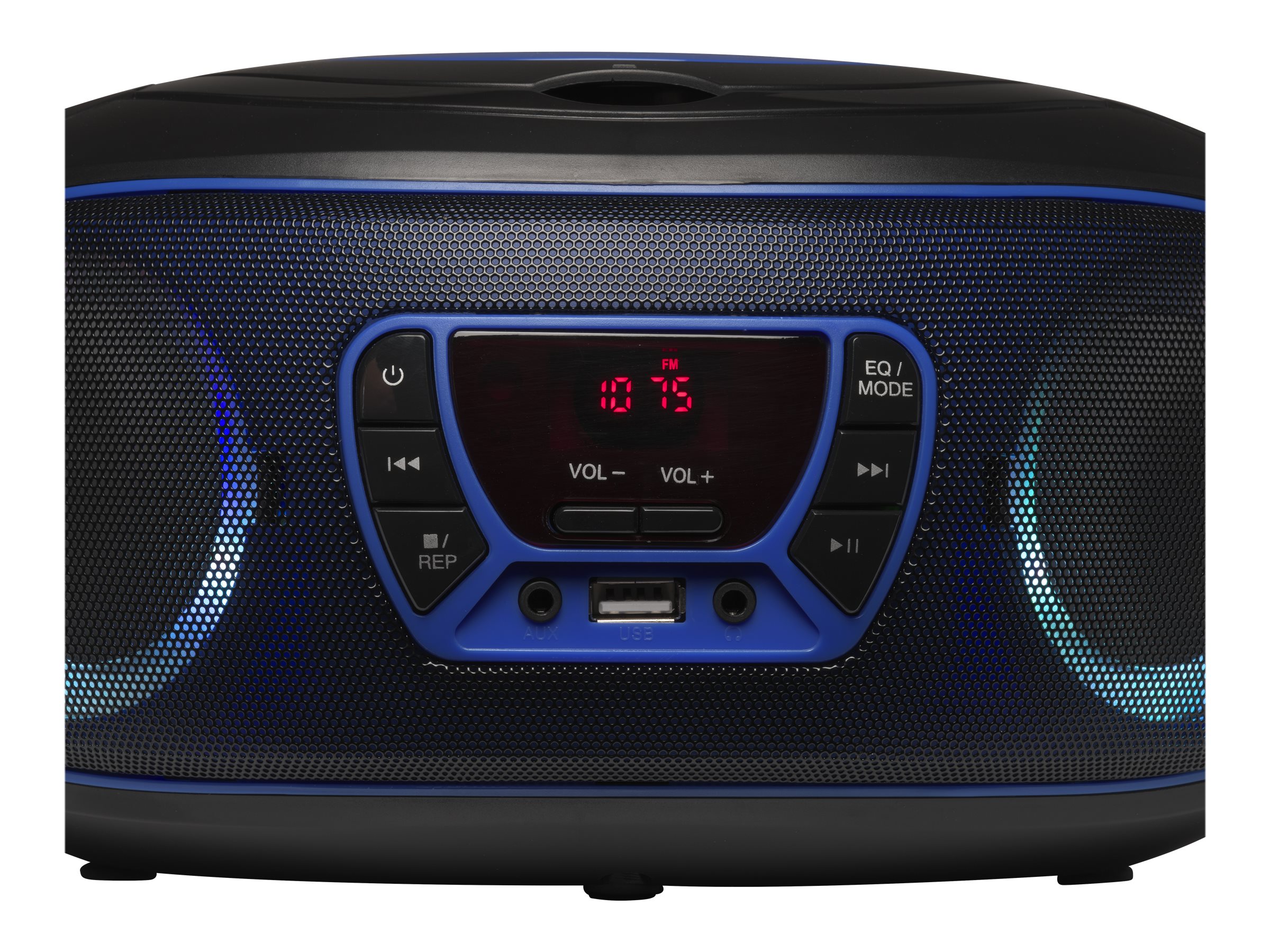 DENVER TCL-212BT Boombox Sort Blå