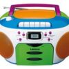 Lenco SCD-971 Boombox Blå Grön Orange Lilla Vit