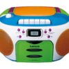 Lenco SCD-971 Boombox Blå Grön Orange Lilla Vit – bild 3