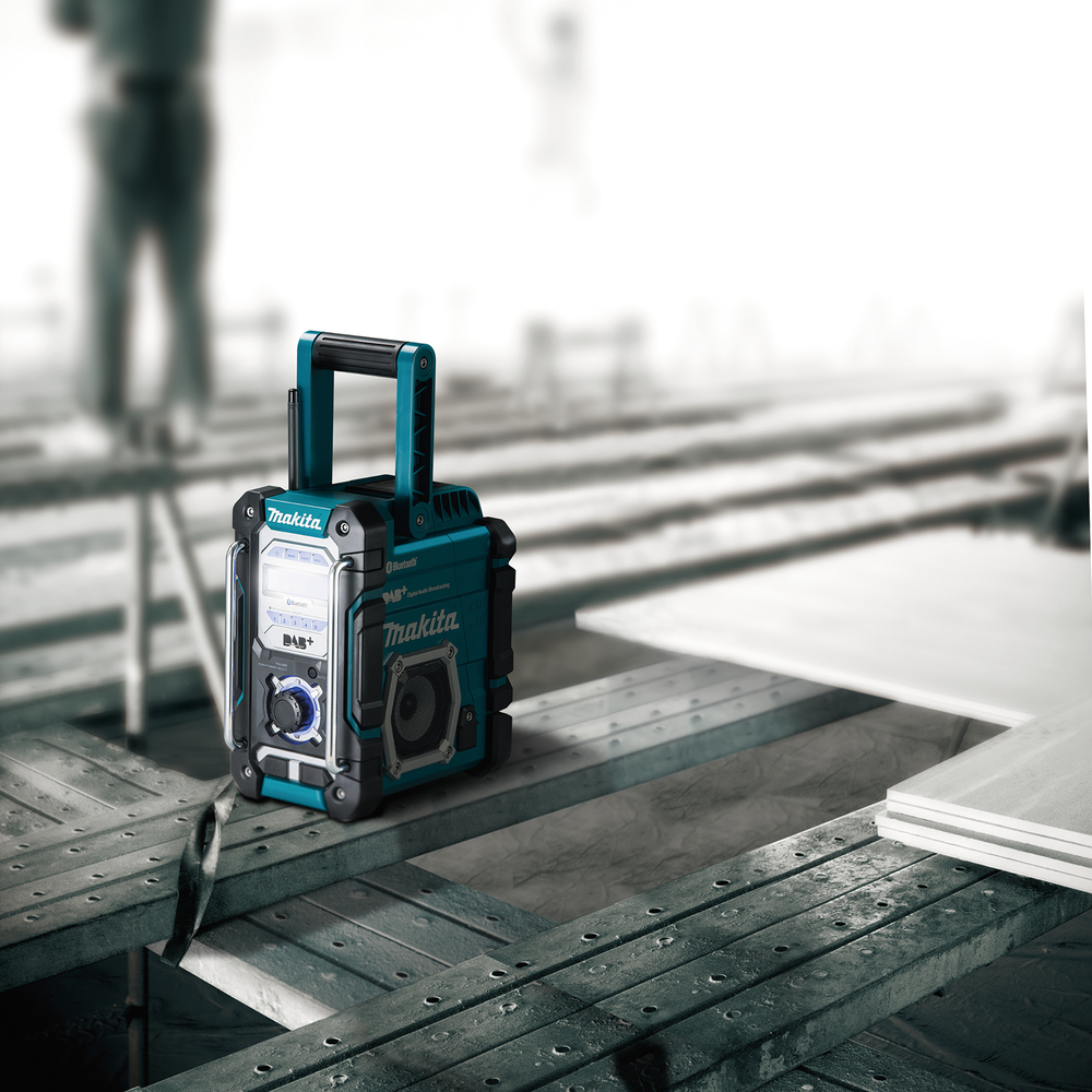 Makita DMR112 Arbetsradio - Bluetooth & DAB+ - 7,2V - 18V