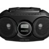 Philips AZ215B CD Soundmachine Boombox med CD, FM-radio och AUX – Svart