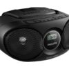 Philips AZ215B CD Soundmachine Boombox med CD, FM-radio och AUX – Svart – bild 2