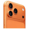 Apple iPhone 17 Pro Max i Orange, närbild på trippelkamerasystemet