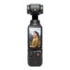 DJI Osmo Pocket 3 gimbalkamera med skärmen vänd framåt