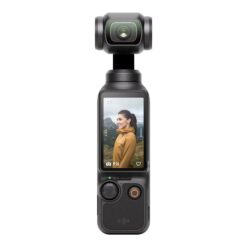 DJI Osmo Pocket 3 gimbalkamera med skärmen vänd framåt