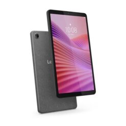 Lenovo Tab One ZAF0 surfplatta i Luna grå sedd snett framifrån