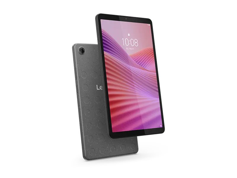 Lenovo Tab One ZAF0 surfplatta i Luna grå sedd snett framifrån