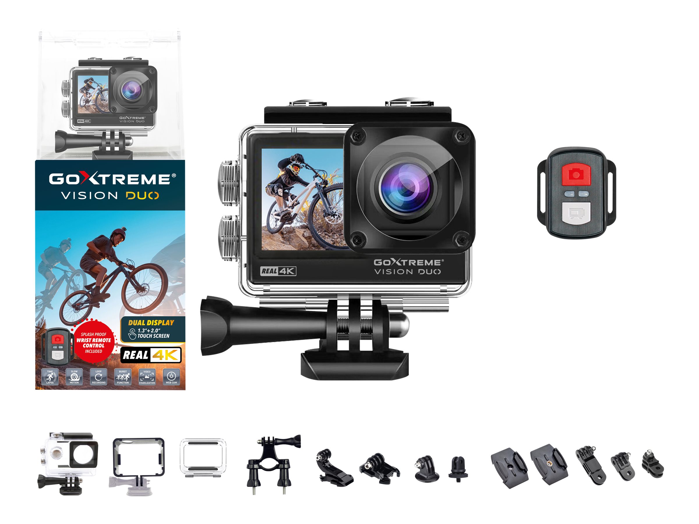 Easypix GoXtreme Vision DUO 4K Action-kamera
