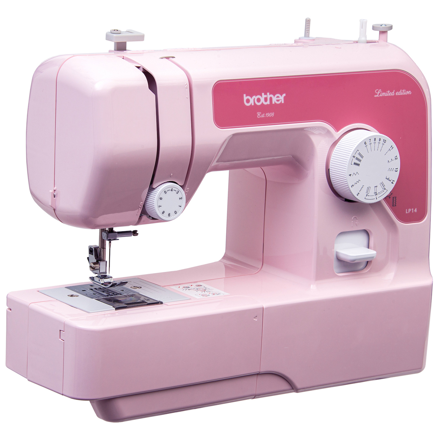 Symaskin LP14ZW1 Mekanisk LimitedEdition Pink
