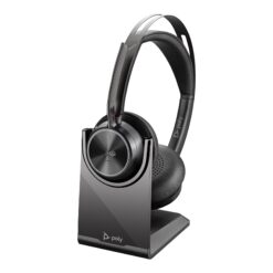 HP Poly Voyager Focus 2 Trådlöst Headset – Svart - Inkl. Laddningsställ
