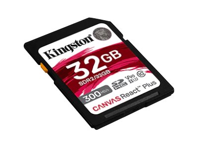 Kingston Canvas React Plus SDXC UHS-II Memory Card 32GB 300MB/s