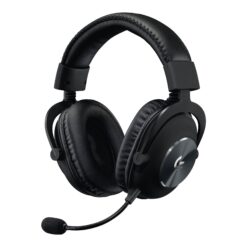 Svart Logitech G PRO X 2 LIGHTSPEED trådlöst gaming-headset sett snett framifrån