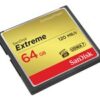 SanDisk Extreme CompactFlash-kort 64GB 120MB/s
