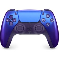 Sony DualSense V2 trådlös handkontroll för PlayStation 5 i färgen Chrome Indigo, sedd framifrån