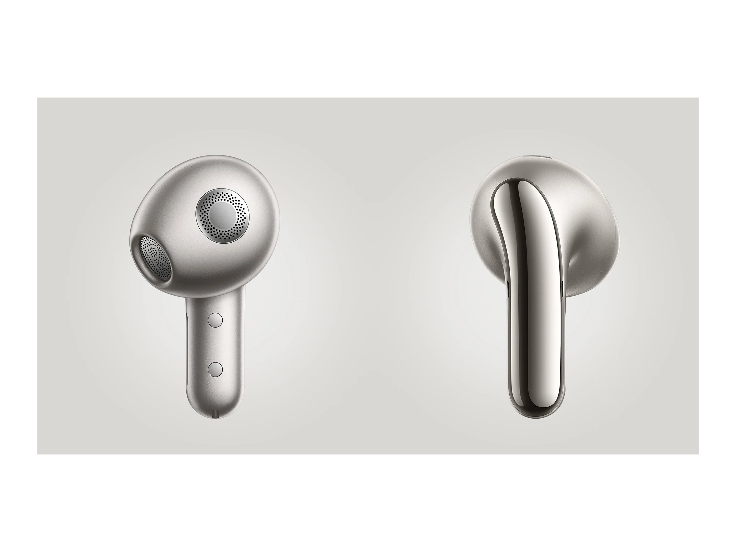 Xiaomi Buds 5 Titangrå – vy 2 – äkta trådlösa hörlurar med ANC