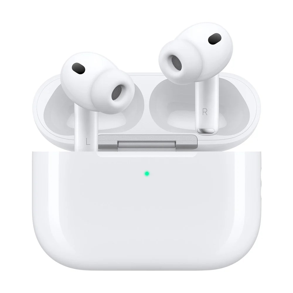 Apple AirPods Pro 3 vita trådlösa hörlurar med laddningsetui