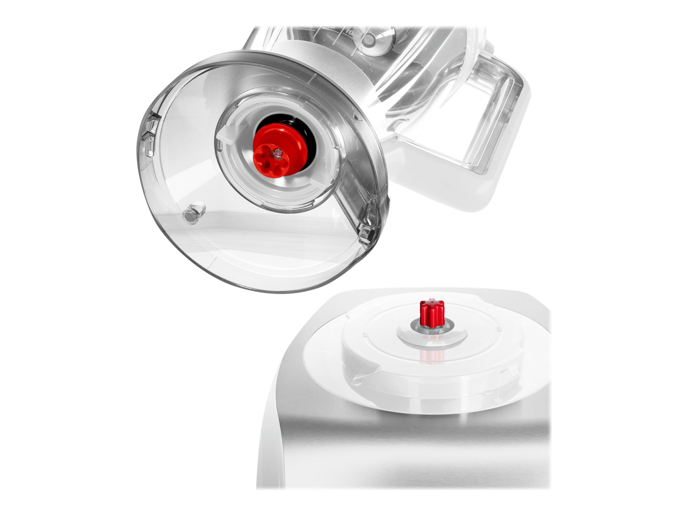 Bosch MultiTalent 8 MC812S814 Köksmaskin 3,9 L Borstat rostfritt stål/Vit