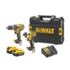 DeWALT DCK266P2T 18V XR Kombokit Slagborrmaskin + Slagskruvdragare 2x5Ah TSTAK
