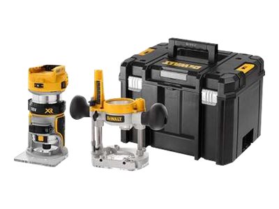 DeWALT DCW604NT-XJ Dyk/fast base-router Uden batteri
