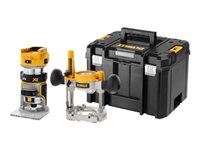 DeWALT DCW604NT-XJ Dyk/fast base-router Uden batteri