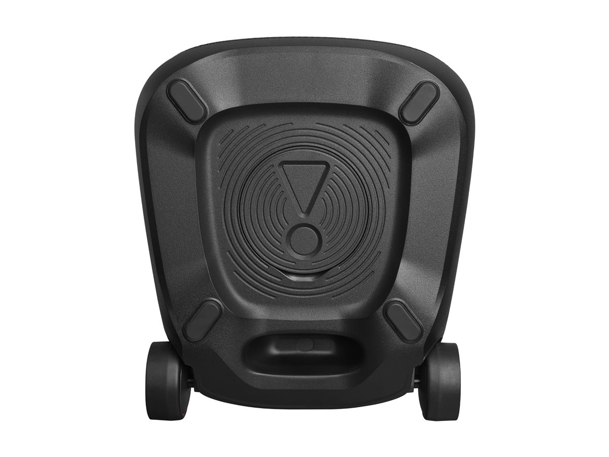 JBL PartyBox Stage 320 baksida med hjul