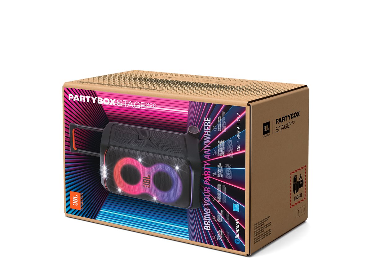 JBL PartyBox Stage 320 förpackning