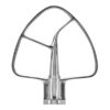 KitchenAid Artisan Premium 5KSM185PSEBK flatblandare i rostfritt stål