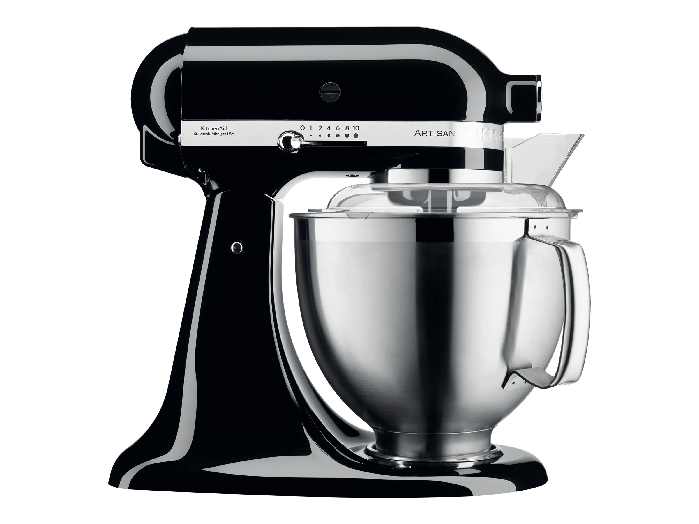 KitchenAid Artisan Premium 5KSM185PSEOB Köksmaskin 4,8 L 300 W Svart onyx – bild 3