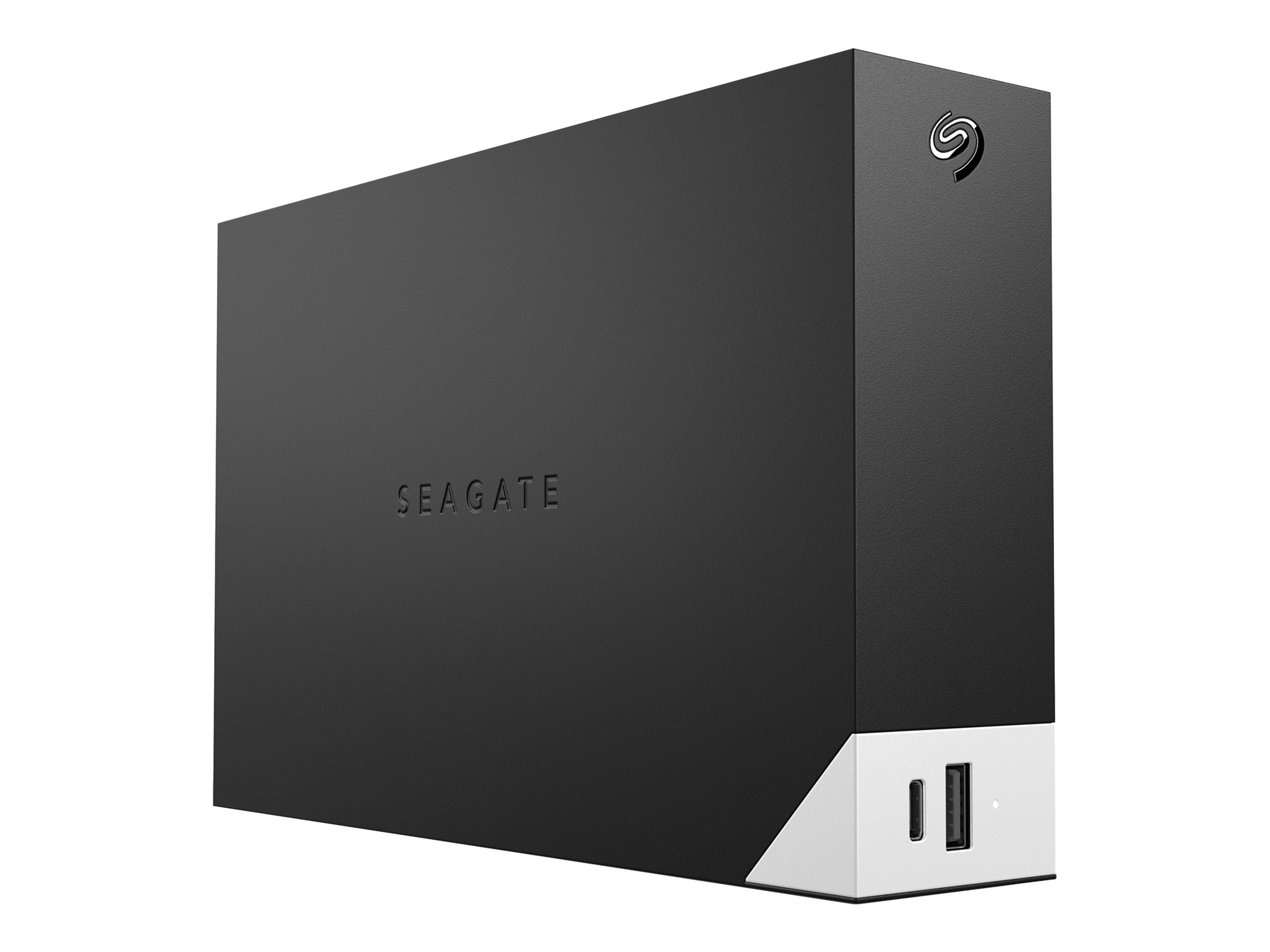 Seagate One Touch Hub 8 TB extern hårddisk från sidan