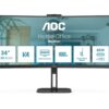 AOC Value-line CU34V5CW 34" WQHD 100Hz Bildskärm - Svart