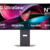 LG UltraGear 34G600A B 34 Curved UltraWide VA Gaming skärm 160 Hz – Svart