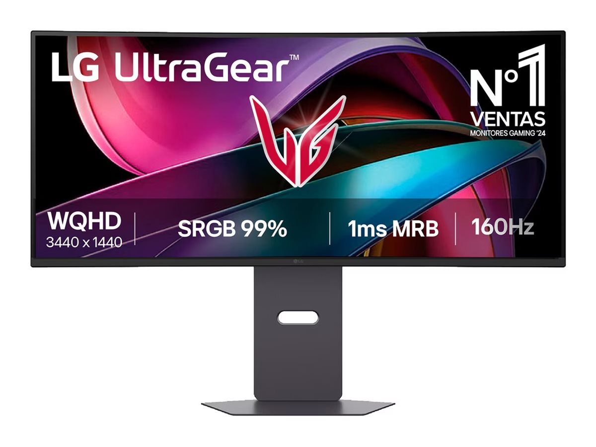 LG UltraGear 34G600A B 34 Curved UltraWide VA Gaming skärm 160 Hz – Svart